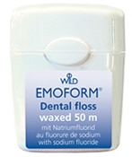 Emoform Zahnseide Dental floss gewachst, refill