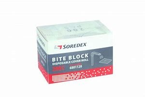 Soredex Disposable Bite block covers 2.1x4.6cm