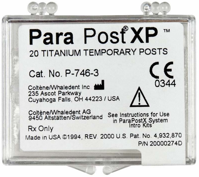 ParaPost XP Temporärstifte 3.0 /0.90mm braun/brun