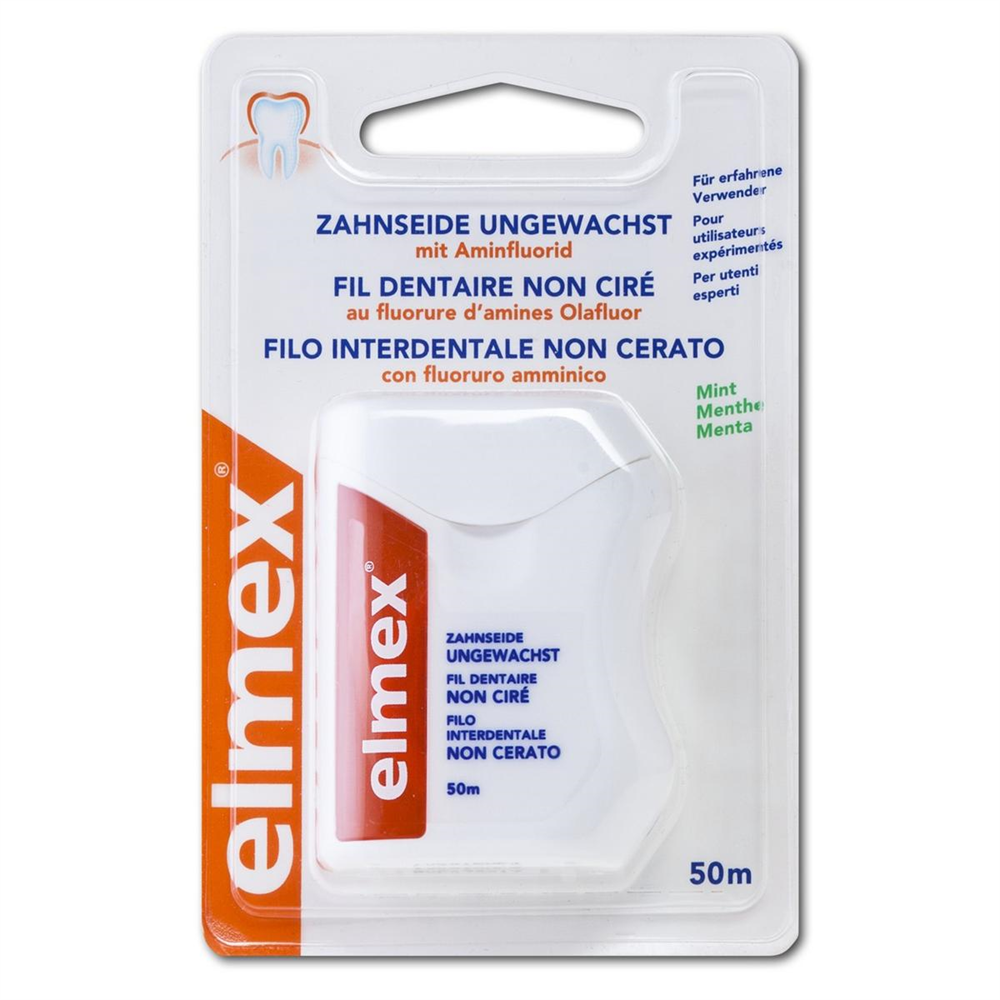 Zahnseide elmex Interdental, ungewachst