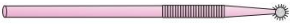 Applikationstupfer Microbrush  fein,  pink