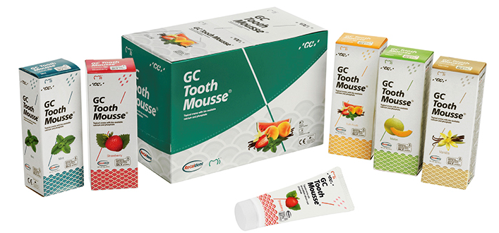 GC Tooth Mousse (Erdbeer, Melone, Mint, Tutti-Fruti, Vanille)