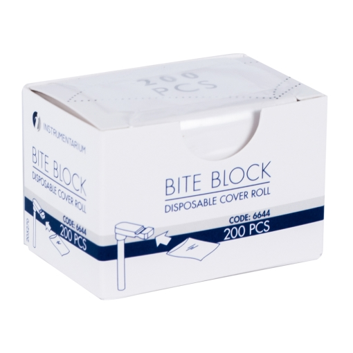 Hygieneschutzhüllen für Aufbissblock  20x50mm MORITA