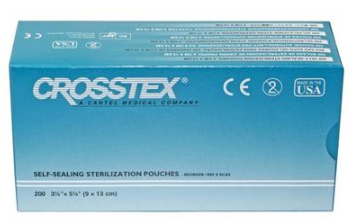 Sterilisationsbeutel Crosstex   6x10cm