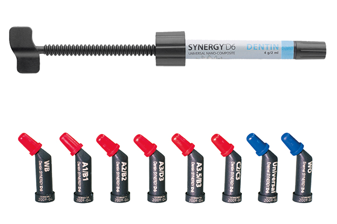 Synergy D6 Spritze/seringue Dentin A4/C4