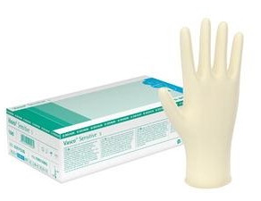 Handschuhe Vasco Sensitive, Naturlatex, puderfrei Gr. M