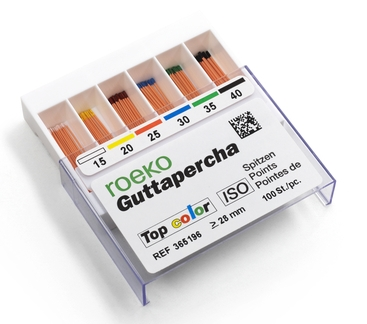 Guttapercha ROEKO Top color ISO 110    in Schiebeschachtel