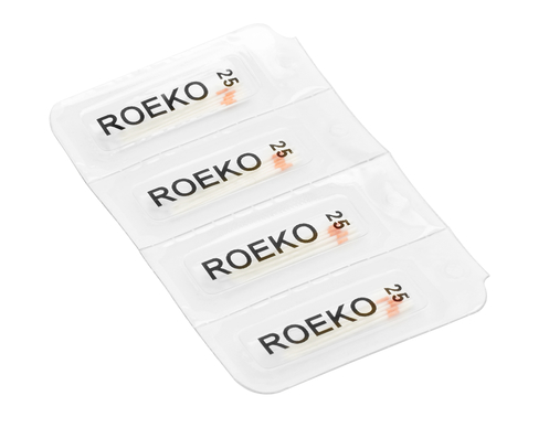 Papierspitzen ROEKO Top color in Cellpack ISO 25