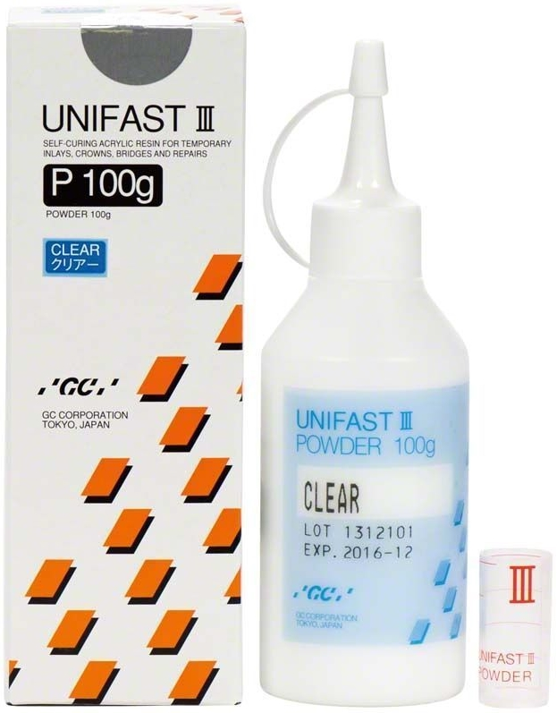 GC Unifast III, Pulver  Clear