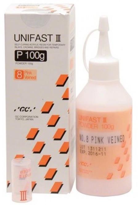 GC Unifast III, Pulver  Nr.8 rosa geadert