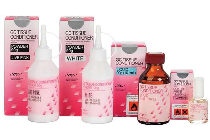 GC Tissue Conditioner, Pulver Live Pink