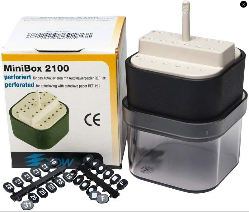 MiniBox 2100, perforiert mit Mini-Stufenmodul