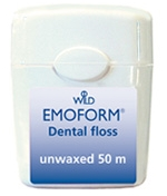 Emoform Zahnseide Dental floss ungewachst, refill