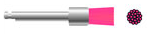 Prophy brushes mini, latch Type, soft, pink