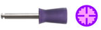 Prophy-Polierer latexfrei medium violett  Latch-Type