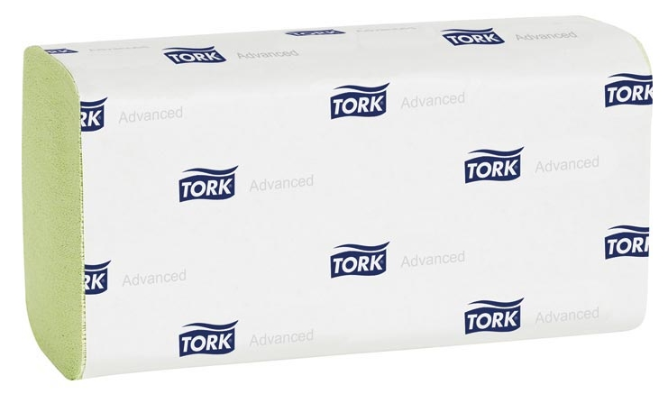 Papierhandtücher Tork Classic plus grün/vert 25x23cm