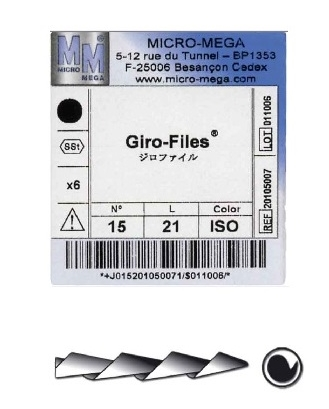 Girofiles (Giromatic) 21mm Nr. 55 rot