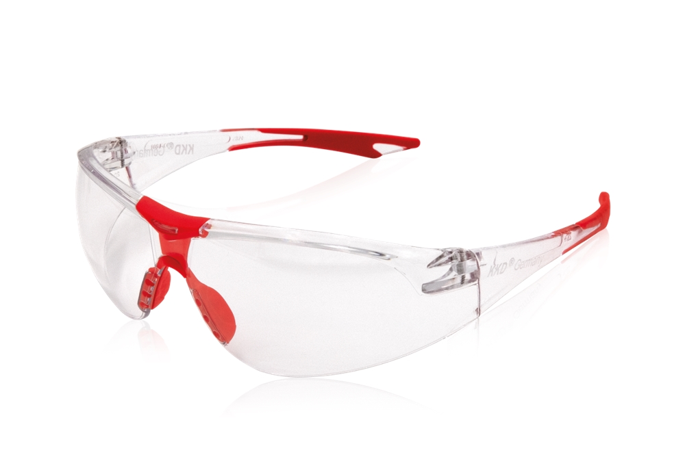 KKD Schutzbrille New-Style rot/rouge