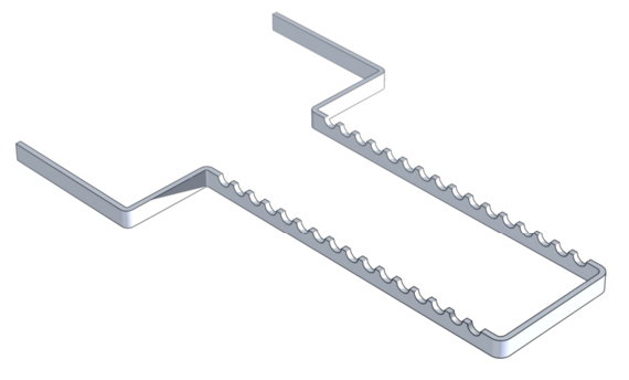 Alu Norm-Trays-Instrumentenhalter N