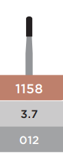 REGULAR BURS 1158 FG BULK (EX PN:64745)