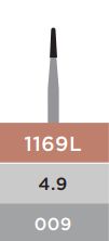 REGULAR BURS 1169L FG 5PAK (EX PN:64109)