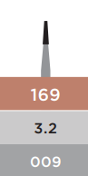 REGULAR BURS 169FG 5PAK (EX PN:64067)