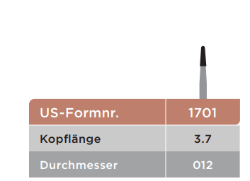 REGULAR BURS 1701FG BULK (EX PN:64673)