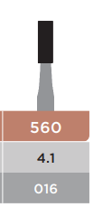 REGULAR BURS 560FG 5PAK (EX PN:64399)