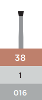REGULAR BURS 38 LA BULK (EX PN:64854)