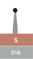 REGULAR BURS 5LA 5PAK (EX PN:64159)