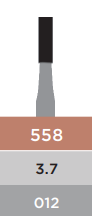 REGULAR BURS 558LA 5PAK (EX PN:64186)