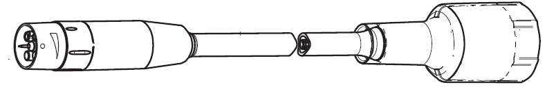 Piezoled Scaler Schlauch 1250mm