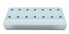 Magnetic bur block, 14-er  seafoam, rectangular