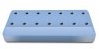 Magnetic bur block, 14-er baby blue, rectangular