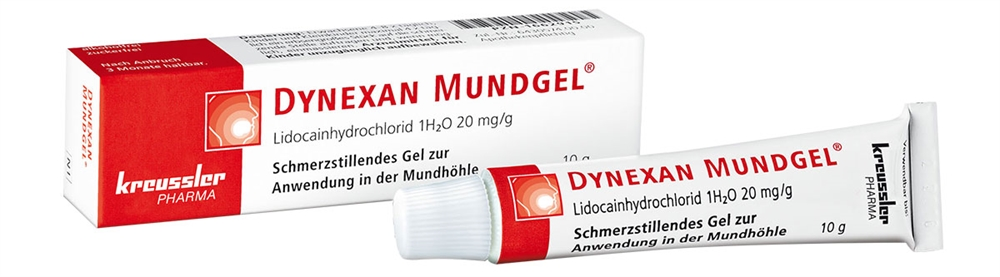 Dynexan Mundgel – schmerzstillendes Gel, mit Lidocainhydrochlorid