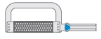 Ortho-Strip OS80   80µm perfo Double-Side