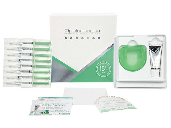 Opalescence PF 16% Mint     Patient Kit +Zahnpasta, Box, Farbschlüssel