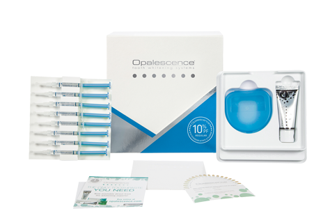 Opalescence PF 10% Regular Patient Kit +Zahnpasta, Box, Farbschlüssel