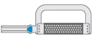 Ortho-Strip OS80L 80µm perfo rechts/droit