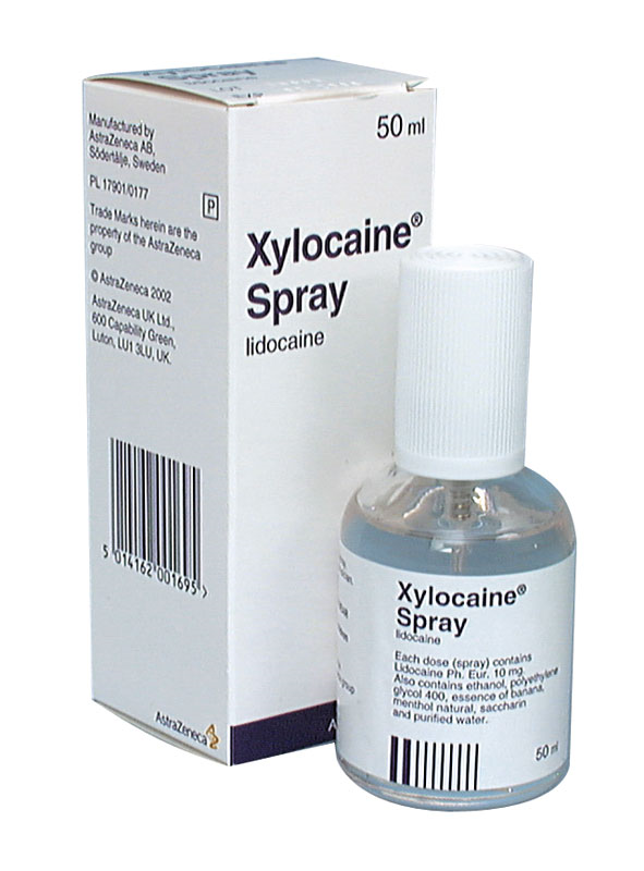 Xylocaine Spray 10%, Bananenaroma