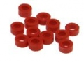 Silicone Color Code Rings Rouge