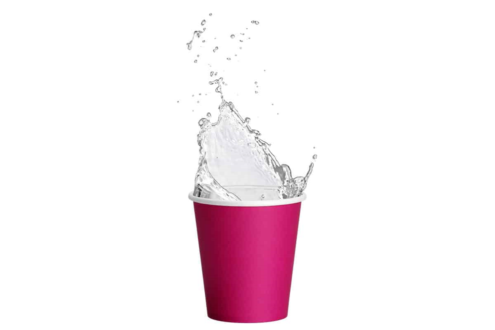 Becher/Goblets 180ml Karton, fuchsia