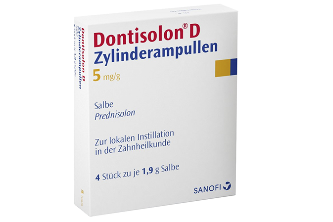 Dontisolon Zylinder /auf Swissmedic Spezialbewilligung