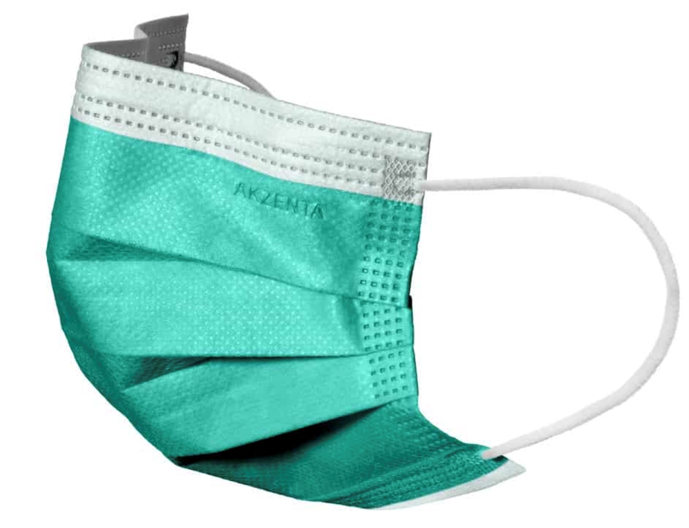 Top Mask Typ IIR, Ultrasafe &amp; Cool, Smaragdgrün/Vert émeraude