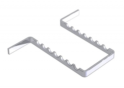 Instrumentenhalter für Mini-Trays, Edelstahl