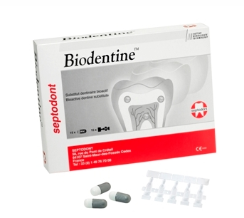 Biodentine Dentinersatz, Kapseln