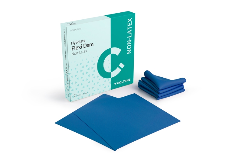 Kofferdam HySolate Flexi Dam Non-Latex medium blau/bleu