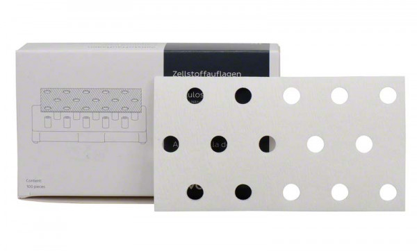 Zellstoffauflagen für Instrumhalter, dünn, für 15-Loch Ständer