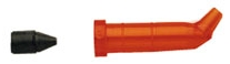 Composite Gun Spitzen und Kolben orange, high viscosity