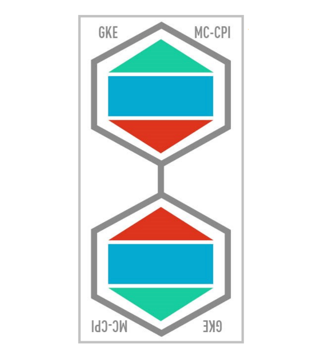 gke Reinigungsprozessindikatoren GKE Multi-Level (rot/blau/grün)